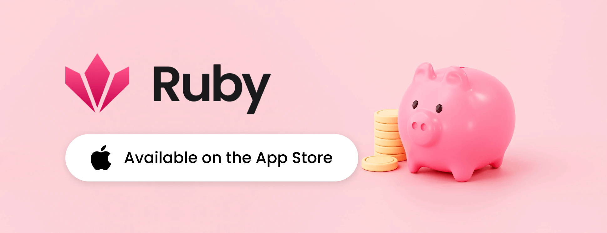 Ruby is available on the App Stroe